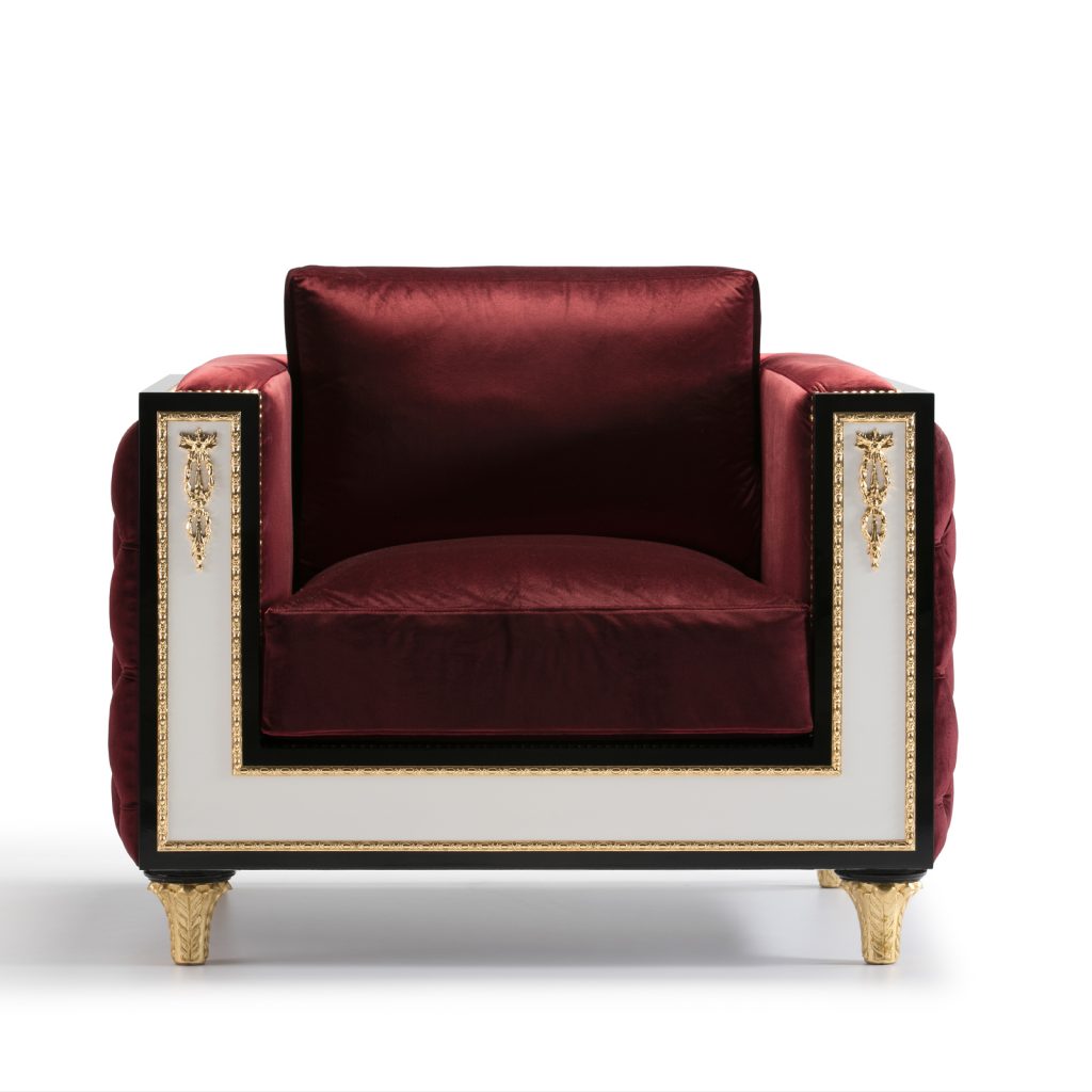 Luxury Armchair WELLINGTON ML50492 Mariner London